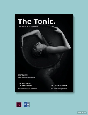 Weekly News Magazine Template