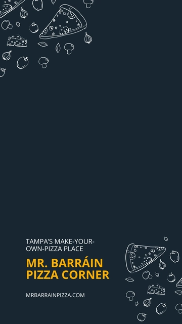 Free Pizza Place Snapchat Geofilter Template to Edit Online