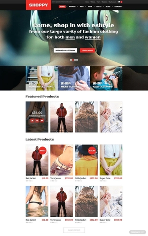 Fashion Boutique HTML5/CSS3 Website Template