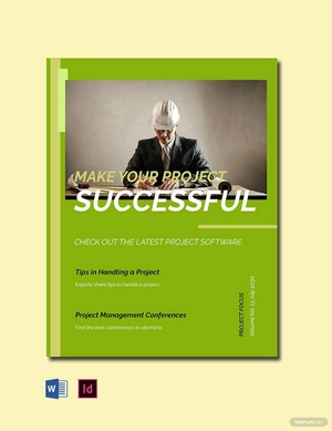 Project Magazine Template