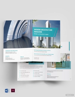 Modern Architecture Magazine Template
