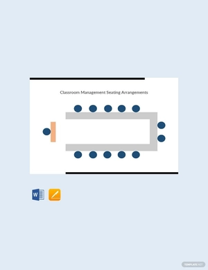 Classroom Management Seating Arrangements Template