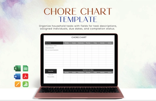 Chore Chart Template