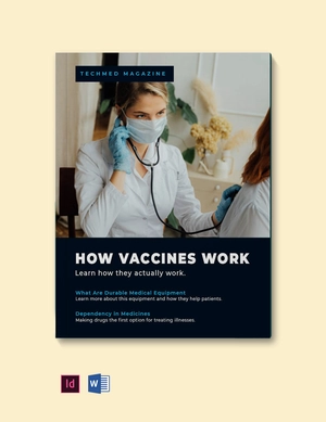 Medical Technology Magazine Template