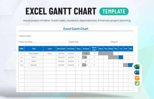 Excel Gantt Chart Template