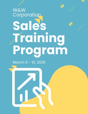 Training Advertisement Flyer Template
