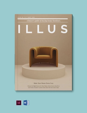 Simple Design Magazine Template