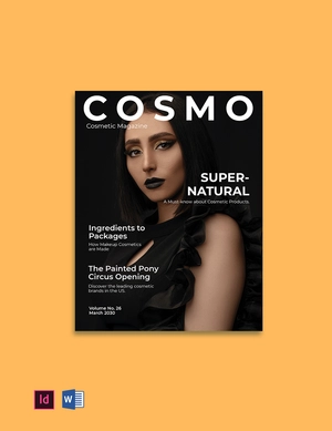 Basic Product Magazine Template