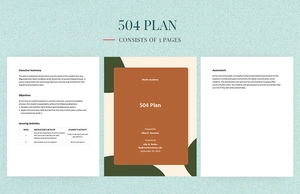 Sample 504 Plan Template