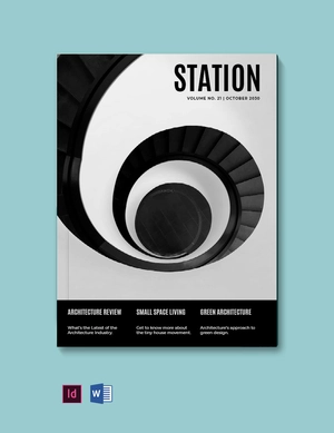 Basic Architecture Magazine Template