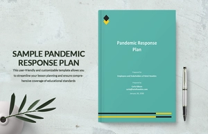 Sample Pandemic Response Plan Template