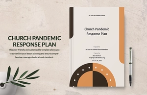 Church Pandemic Response Plan Template