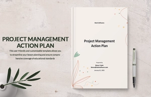 Project Management Action Plan Template