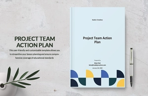 Project Team Action Plan Template Project Team Action Plan Template