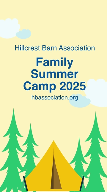Free Summer Camp Whatsapp Post Template to Edit Online