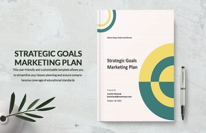 Strategic Goals Marketing Plan Template