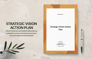 Strategic Vision Action Plan Template