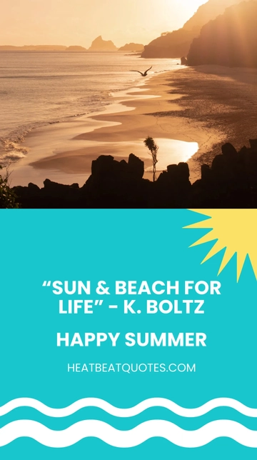 Free Summer Quote Instagram Story Template to Edit Online