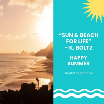 Free Summer Quote Linkedin Post Template to Edit Online