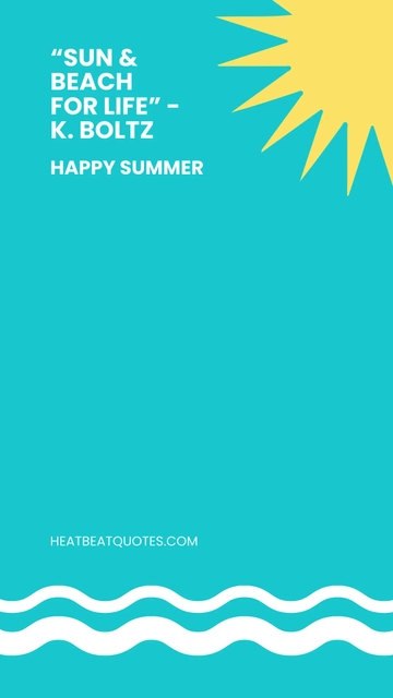 Free Summer Quote Snapchat Geofilter Template to Edit Online