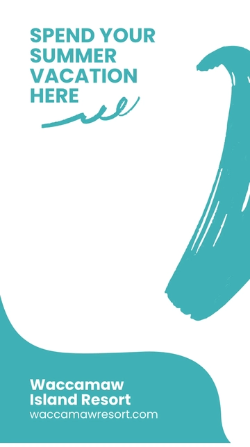 Free Summer Vacation Snapchat Geofilter Template to Edit Online