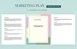 One Page Strategic Marketing Plan Template