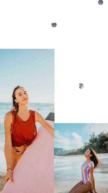 Free Summer Collage Whatsapp Post Template to Edit Online