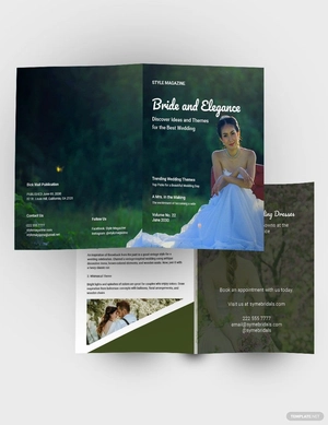Minimalist Wedding Magazine Template