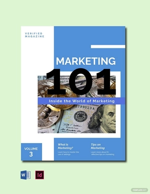Marketing Magazine Template