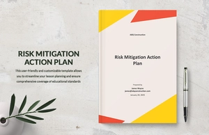 Risk Mitigation Action Plan Template