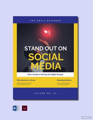 Simple Small Business Magazine Template