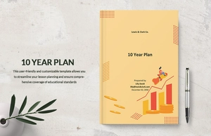 10 Year Plan Template