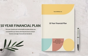 10 Year Financial Plan Template