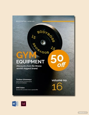 Equipment Sales Magazine Template