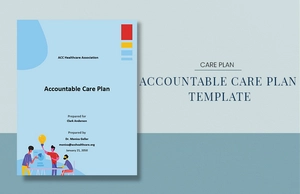 Accountable Care Plan Template