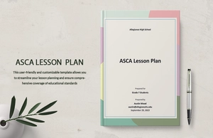ASCA Lesson Plan Template