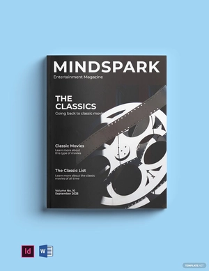 Movie Classic Magazine Template