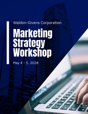 Marketing Workshop Flyer Template