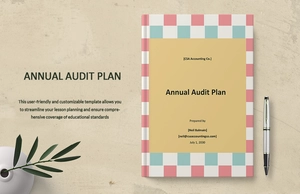 Annual Audit Plan Template
