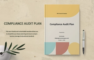 Compliance Audit Plan Template
