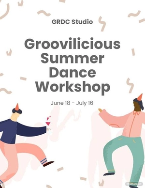 Dance Workshop Flyer Template