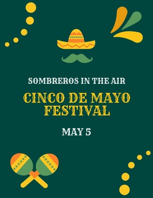 Cinco De Mayo Event Flyer Template