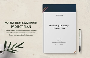 Marketing Campaign Project Plan Template