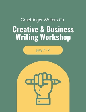 Creative Workshop Flyer Template
