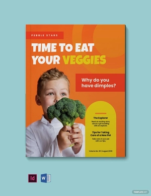 Kids Magazine Template