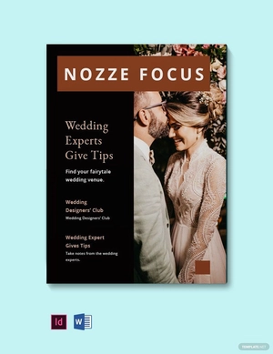 Wedding Style Magazine Template