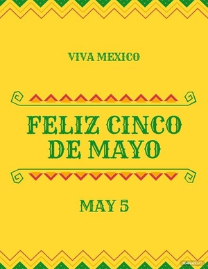 Cinco De Mayo Ad Flyer Template