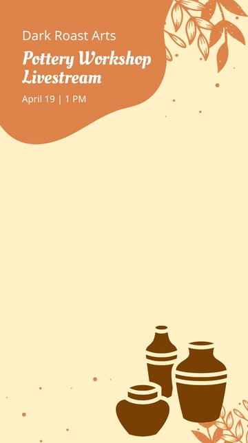 Free Live Streaming Workshop Snapchat Geofilter Template to Edit Online