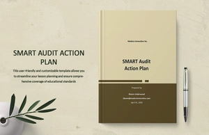 Smart Audit Action Plan Template