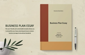 Business Plan Essay Template